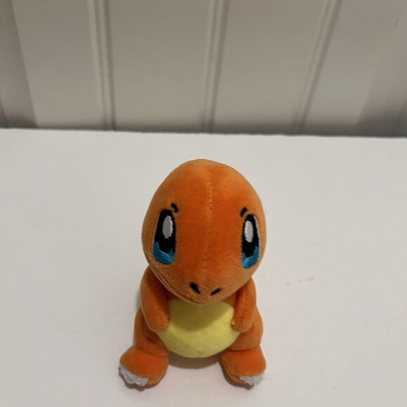 Pokemon Charmander Plush 4" Orange Stuffed Animal Collectible Soft Small Toy - Picture 2 of 7